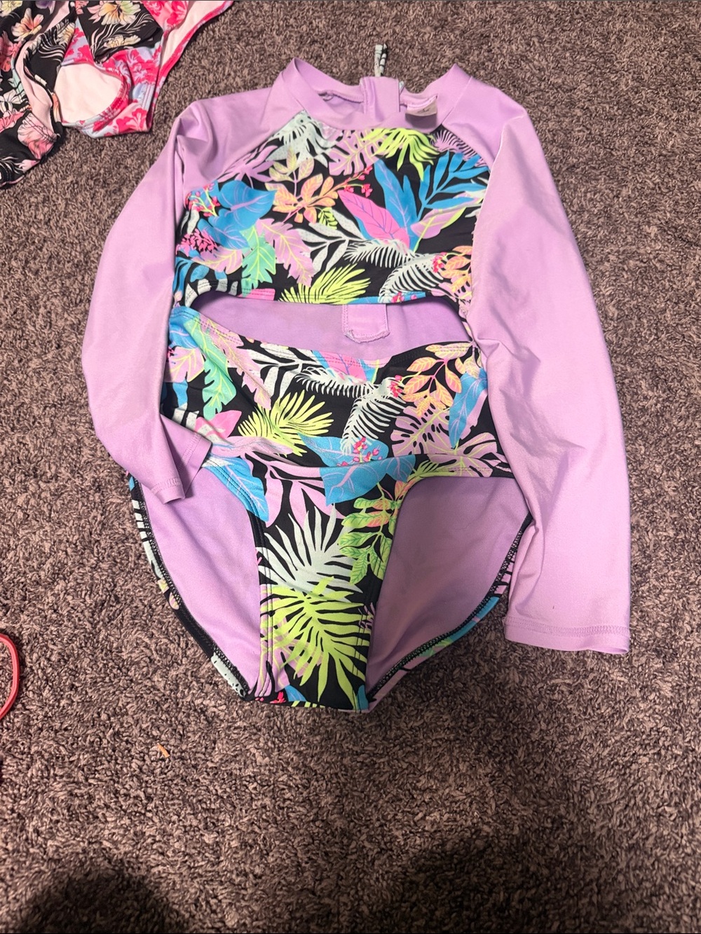 10 piece : Girls swim suit bundle! Size 10/12 w/ 3 swim cover ups! - Picture 11 of 16